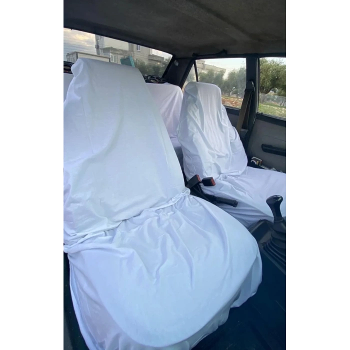 Toptan Kefen Model Servis Kılıfı Beyaz Salaş Model