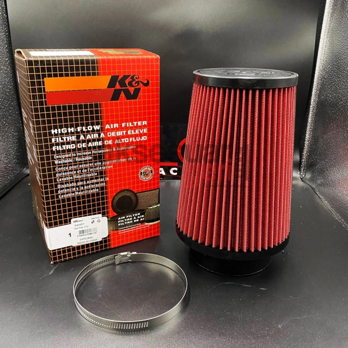 Toptan K&N Kn Performans Artırıcı Açık Hava Filtresi 10cm Huni Tip Kırmızı Renk - Yüksek Performans