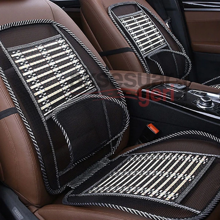 Toptan Koltuk Minderi Terletmez Bamboo Yaylı 2 Adet 4801905