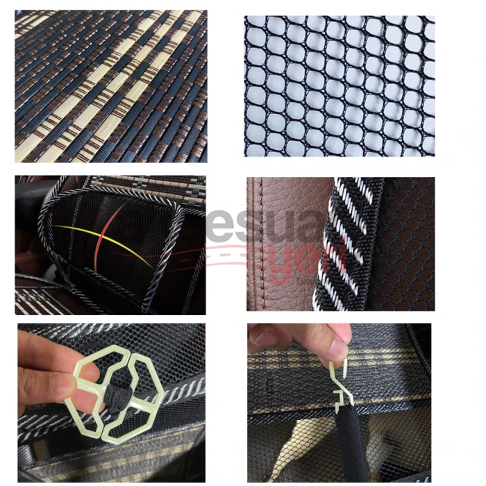 Toptan Koltuk Minderi Terletmez Bamboo Yaylı 2 Adet 4801905