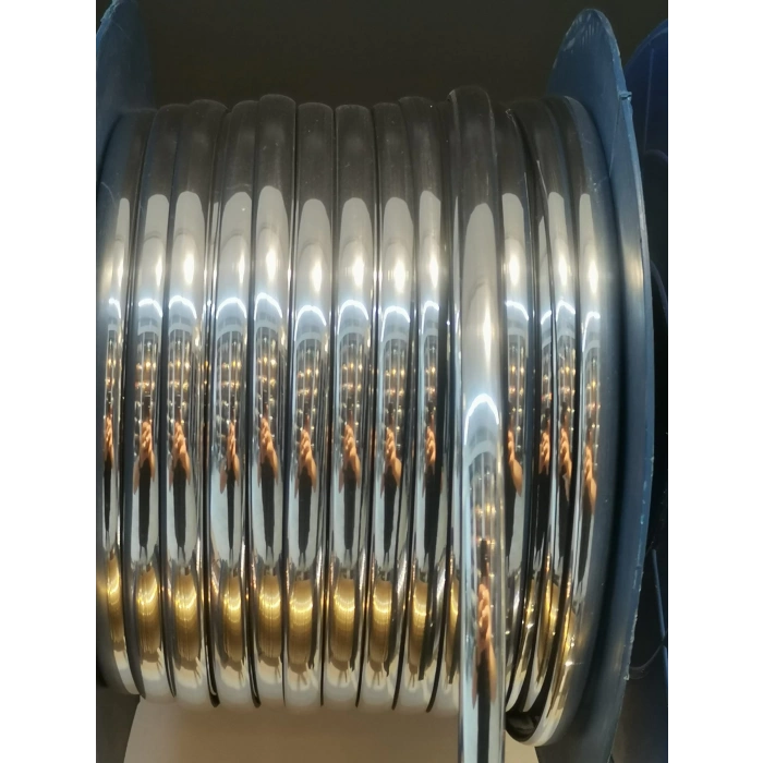 Toptan Krom Şerit Çıta Bantlı 9mm (0.9cm) Rolu 1 Top 200Metredir