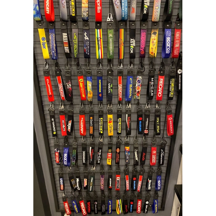 Toptan Kumaş Kalın Kayış Anahtarlık 1.Kalite