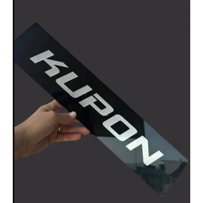 Toptan Kupon Model Dekor Plaka Lazer Kesim Pleksi Parlak