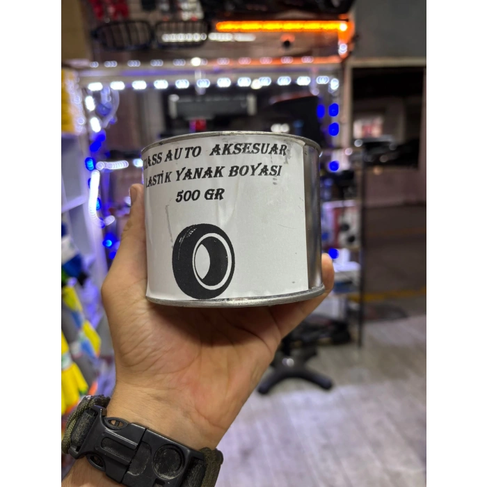 Toptan Lastik Yanak Boyası Kavanoz Beyaz Renk