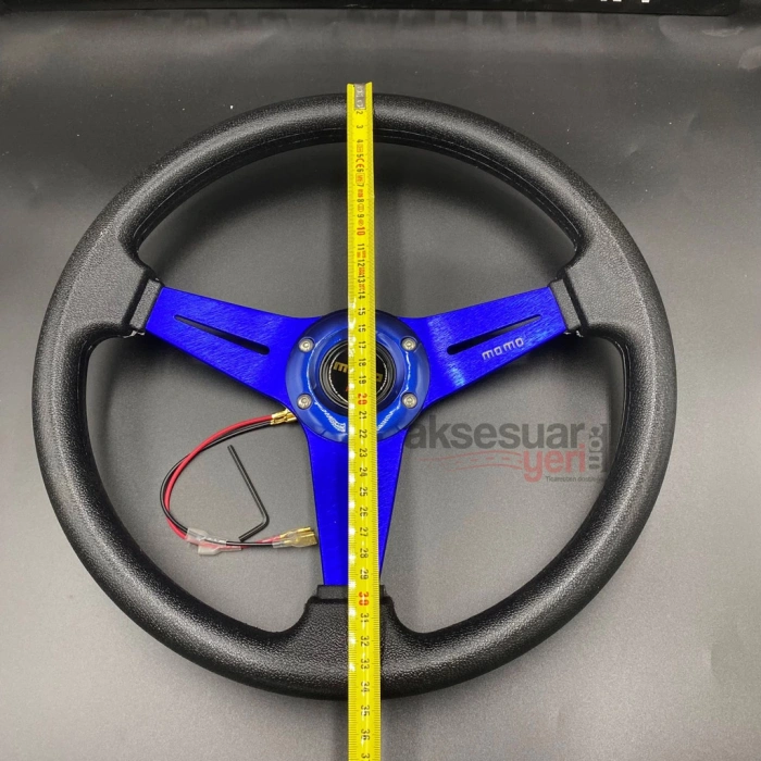 Toptan Momo Direksiyon Mavi Renk Spor 2011032