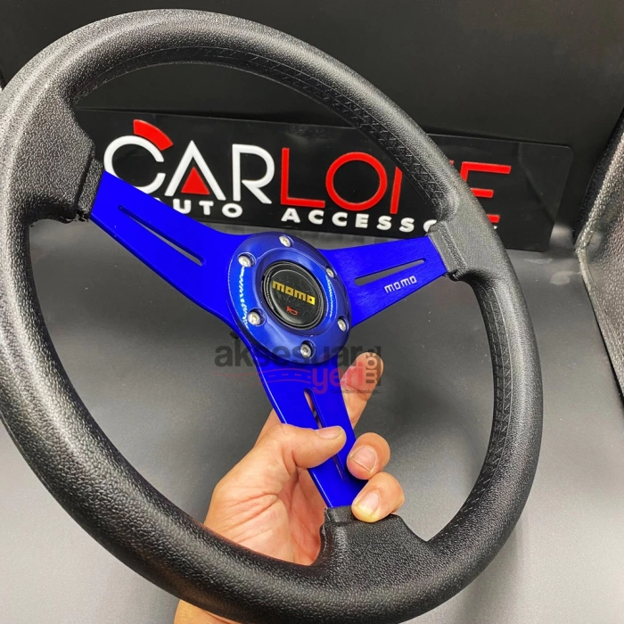 Toptan Momo Direksiyon Mavi Renk Spor 2011032