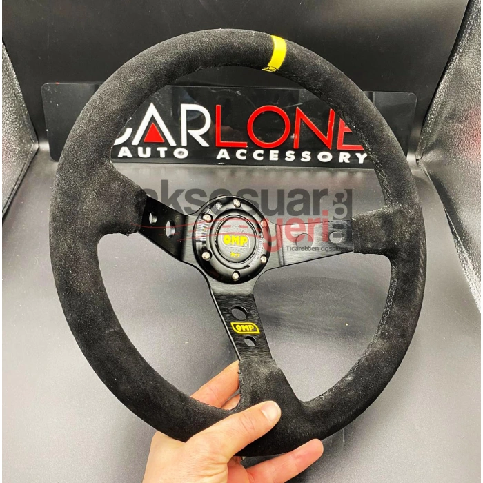 Toptan Momo Direksiyon Yüzüklü Alcantra/Nubuk Modeller