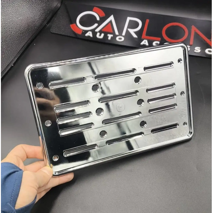 Toptan Motorsiklet Motosiklet Krom Plakalık 1 Adet