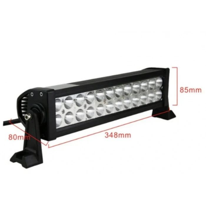 Toptan Offroad Led Bar 35cm Beyaz ÇiftSıra 72watt