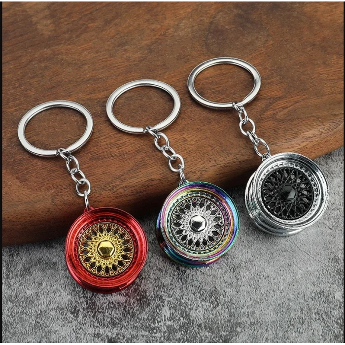Toptan Oto Anahtarlık BBS Jant Tip Model Metal Anahtarlık