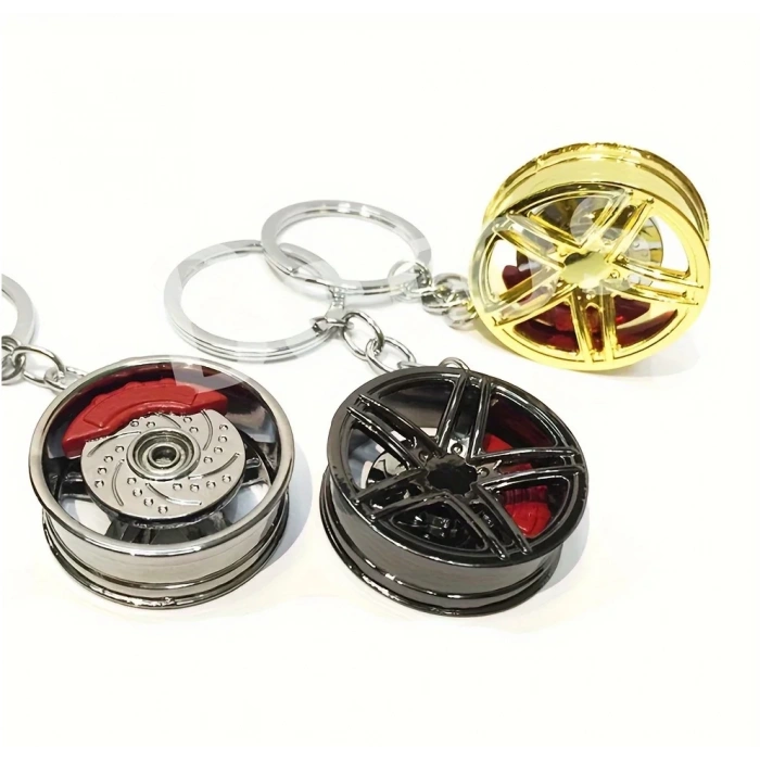 Toptan Oto Anahtarlık Brembo Diskli Jant Tip Model Metal Anahtarlık