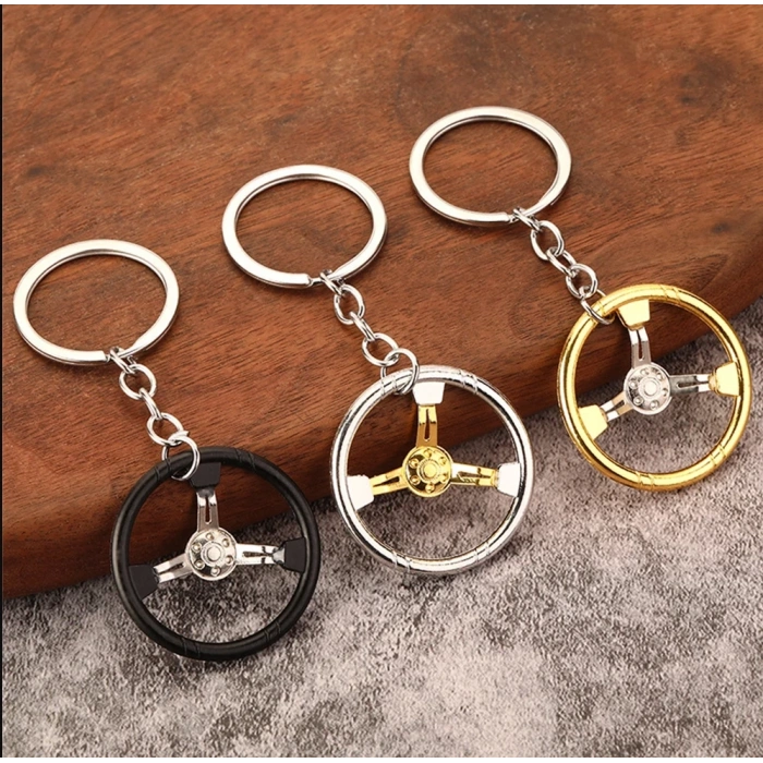 Toptan Oto Anahtarlık Direksiyon Tip Model Metal Anahtarlık