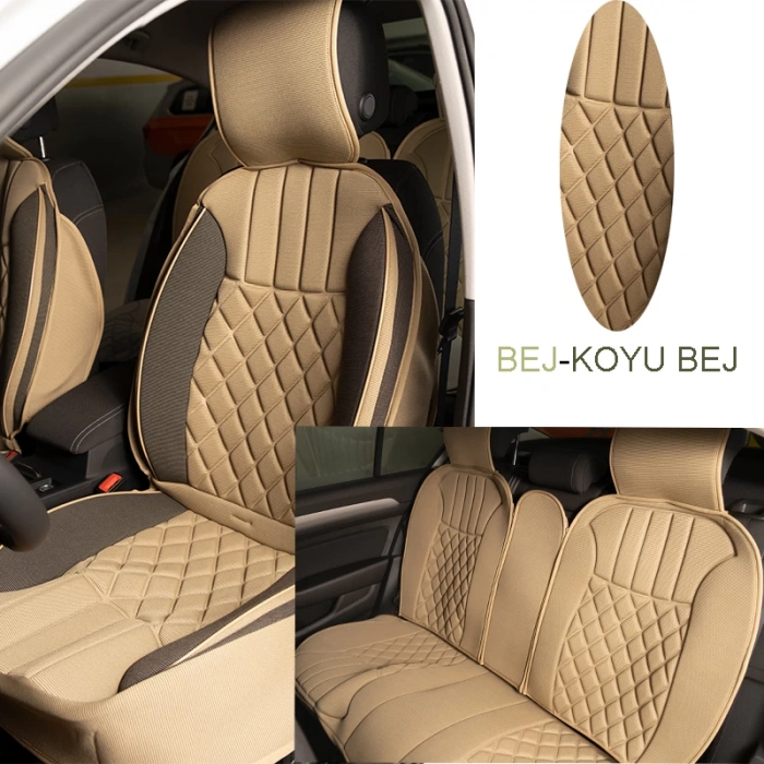 Toptan Oto Koltuk minderi Takmatik 5Li Set Elegance Model