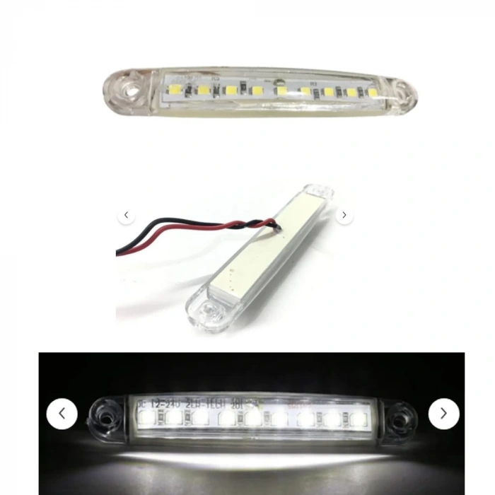 Toptan Parmak Led 9 Ledli 12-24v Renk Seçiniz