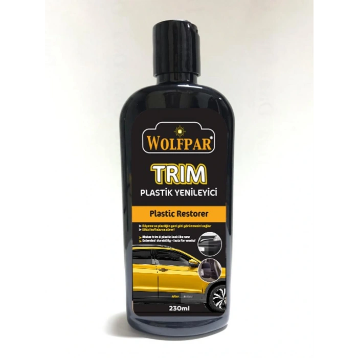 Toptan Plastik Trim parlatıcı Yenileyici 230ML