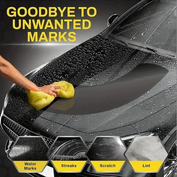 Toptan Sentetik Güderi Bez 43x32cm Kutulu Kanebo Tip 1 Adet