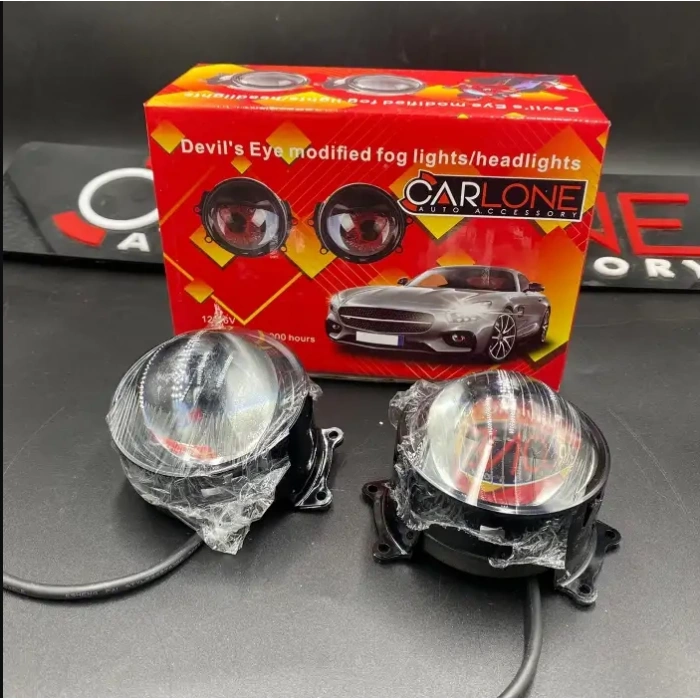 Toptan Şeytan Göz Mercek Animasyonlu Kumandalı 2 Adet