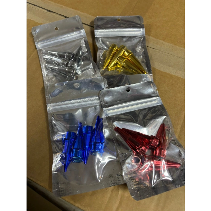 Toptan Sivri Sibop Kapağı Plastik Krom Kaplamalı Renk Seçiniz