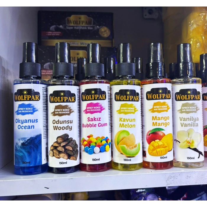 Toptan Sprey Araç İçi Koku 150ML