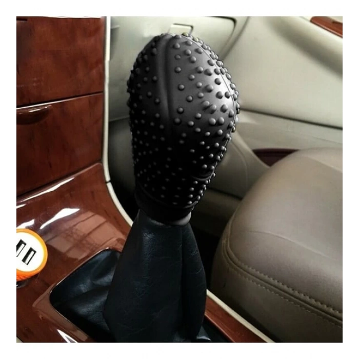 Toptan Silikon Vites Topuzu Masajlı Dik Model Siyah