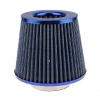 Toptan Spor Açık Hava Filtresi Geniş Tip Mavi Renk 7.6cm