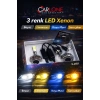 Toptan 3 Renk Led Xenon Beyaz-Sarı-BuzMavi Tek Devreler