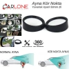 Toptan Ayarlı Kör Nokta Aynası 2li 360Derece 50mm Siyah