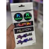 Toptan Hologram Sticker Set 2li Paket Mini Boylar