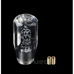 Toptan Şeffaf Kabarcıklı Vites Topuzu Akrilik Epoksi 10cm