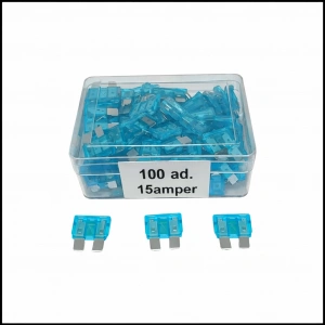 Toptan Bıçak Sigorta Standart Boy 100Lü 15Amper