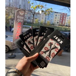 Toptan Araç İçi Asma Koku Eco Model Baskılı Jeux