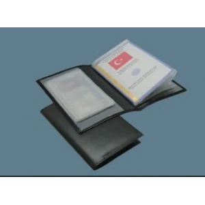 Toptan Araç Ruhsat Kabı Düz Renk