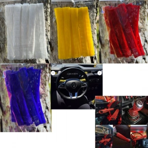 Toptan Araç İçi File Dekor Seti 10 Lu Paket Renk Seçiniz