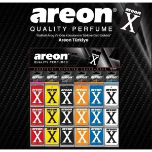 Toptan Areon 72 Li Display Set Stand X Kağıt Asma Koku