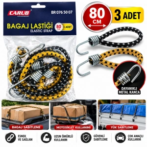 Toptan Bagaj Lastiği 3 LÜ 80X180