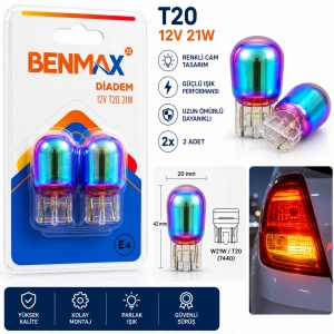 Toptan Diadem Ampül T20 12v Tek Duy Büyük Dipsiz W21/5W