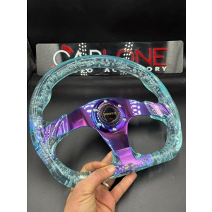 Toptan Epoksi Şeffaf Momo Kabarcıklı Direksiyon Altı Kesik