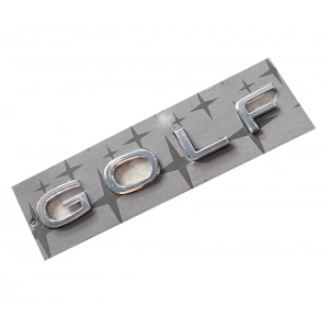 Toptan Golf Bagaj Yazısı Krom Yeni Tip Ayrık Yazı Model