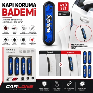 Toptan Kapı Koruyucu Silikon Badem 4 lü İthal
