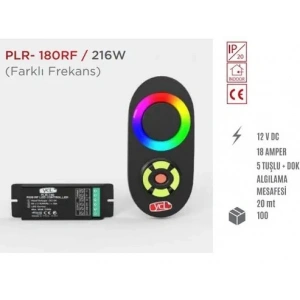 Toptan Led Kontrol Modülü Rgb Renk Touch Kumandalı 12-24Volt 36Amper