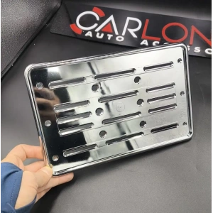 Toptan Motorsiklet Motosiklet Krom Plakalık 1 Adet