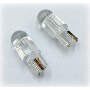 Toptan T10 Led Beyaz Şeffaf Cam Ampül 12V