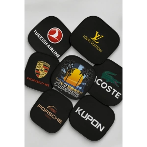 Toptan Yan Cam Perde Güneşlik 2li Vantuzlu Dekor Perde