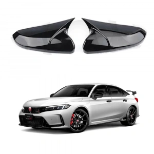 Toptan Yarasa Ayna Kapağı Parlak Siyah