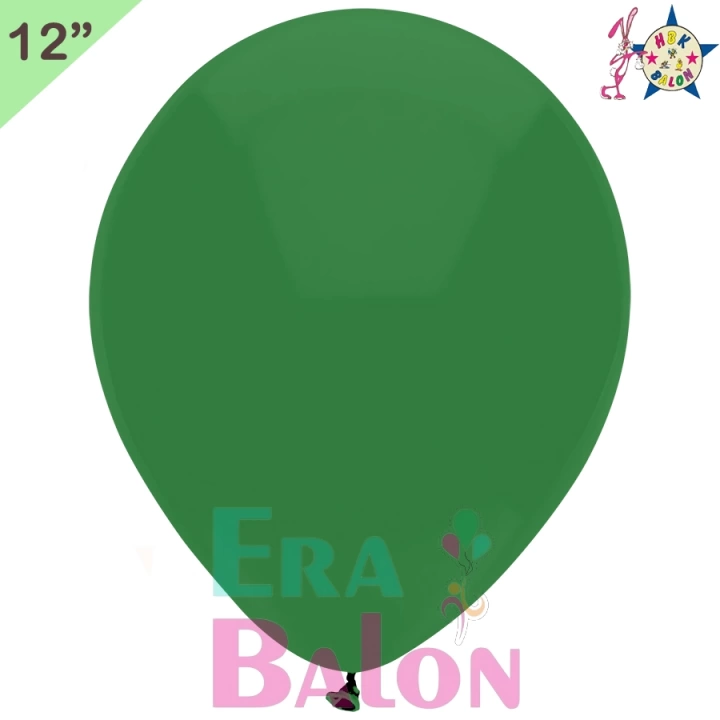 Pastel 12 Balon HBK Dark Yeşil