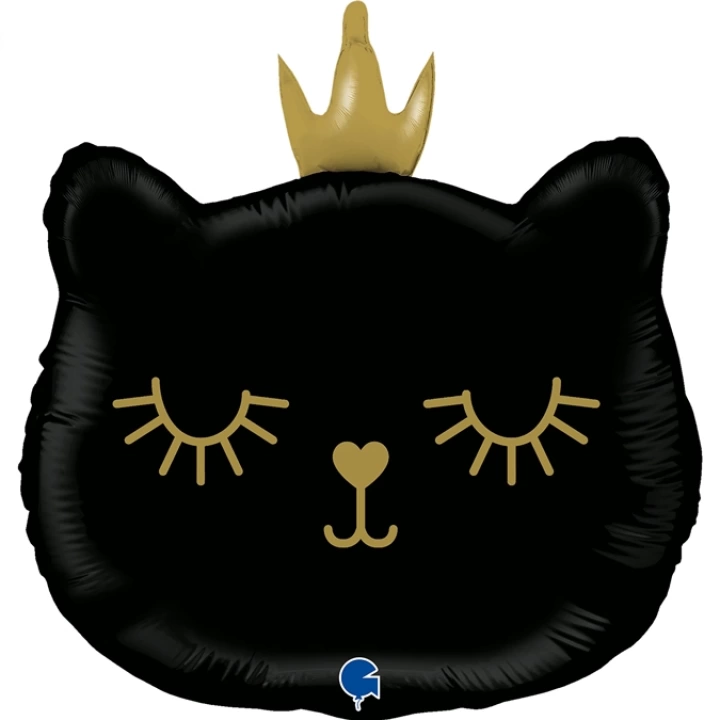 Folyo Balon Grabo 26 P. Cat Princess Black