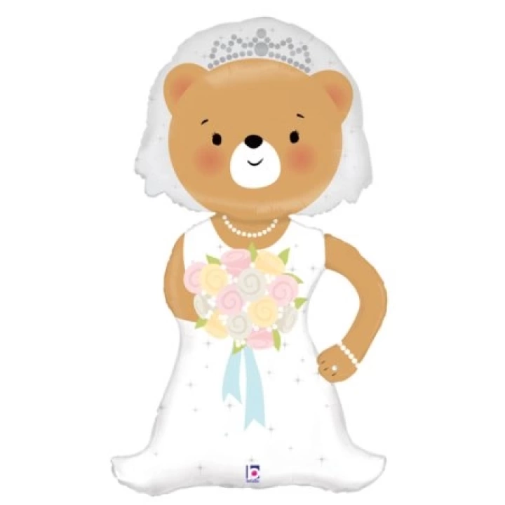 Folyo Balon Grabo 43 P. Linky Bride Bear