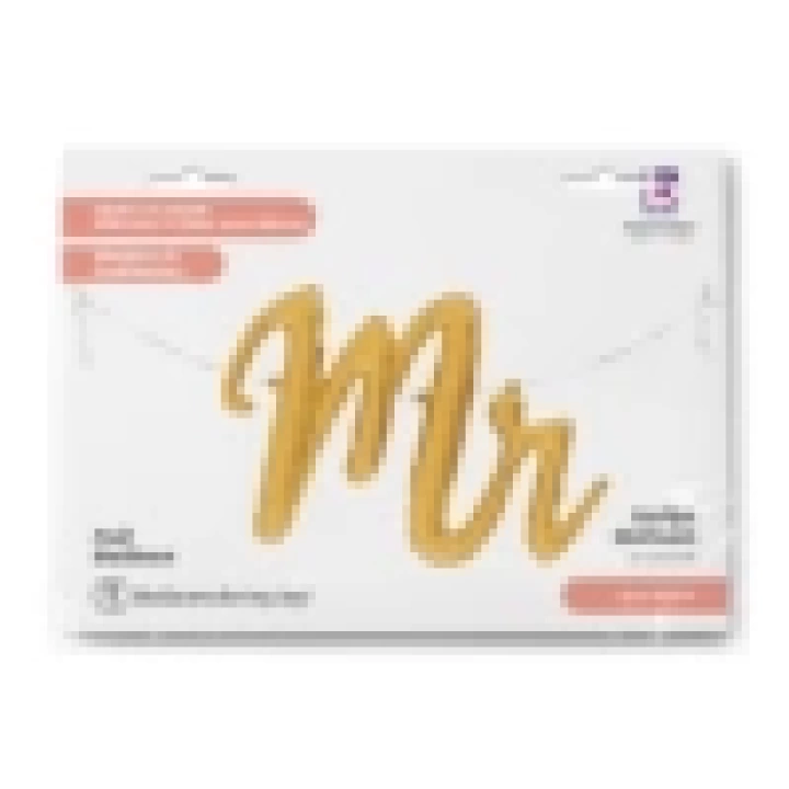 Folyo Balon Grabo 39 P. Mr Script isolated