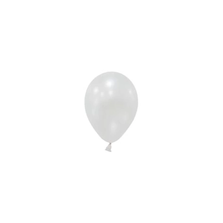 Metalik 05 Balon Balonevi Beyaz