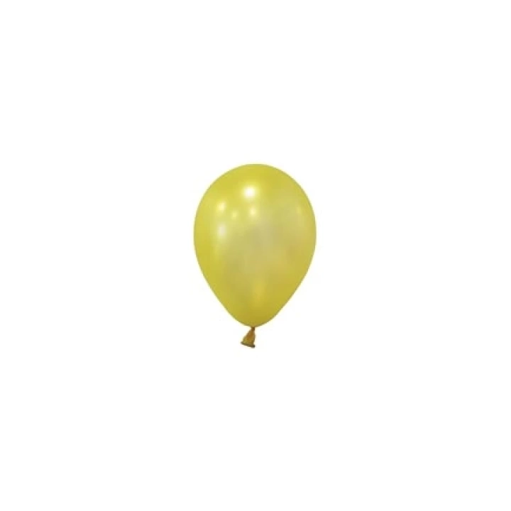 Metalik 05 Balon Balonevi Sarı